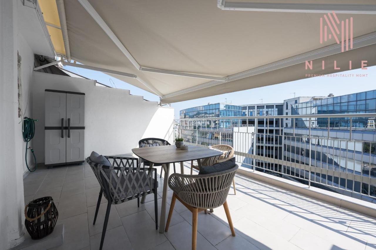 塞萨洛尼基Penthouse Level 7, Nilie Hospitality Mgmt公寓 外观 照片